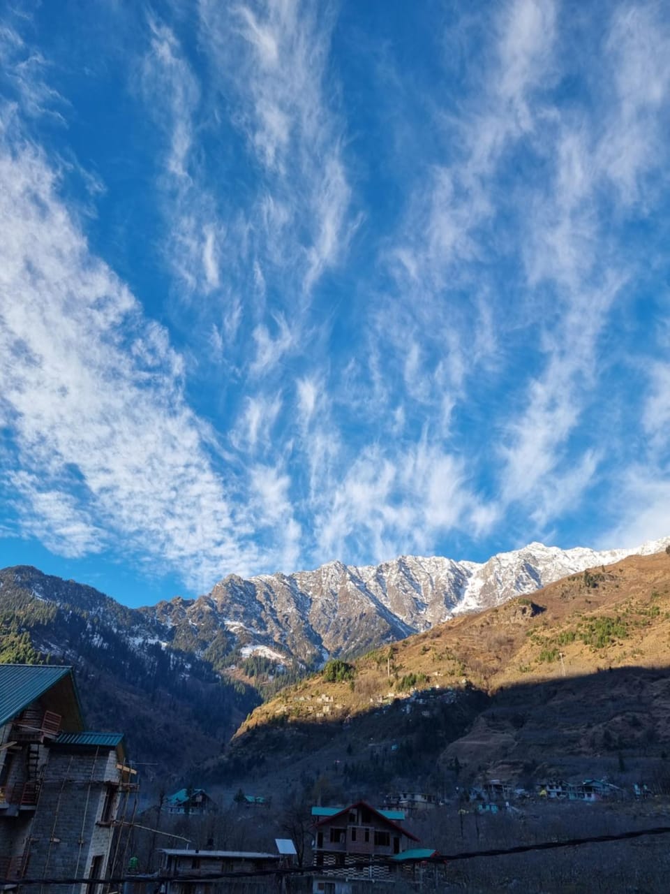 Day, Winter, View (from property/room), Balcony/Terrace, Mountain view