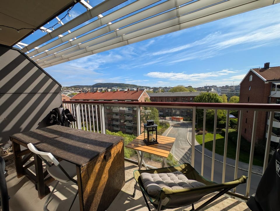 Spacious and cozy studio apartment with balcony Apartment in Oslo