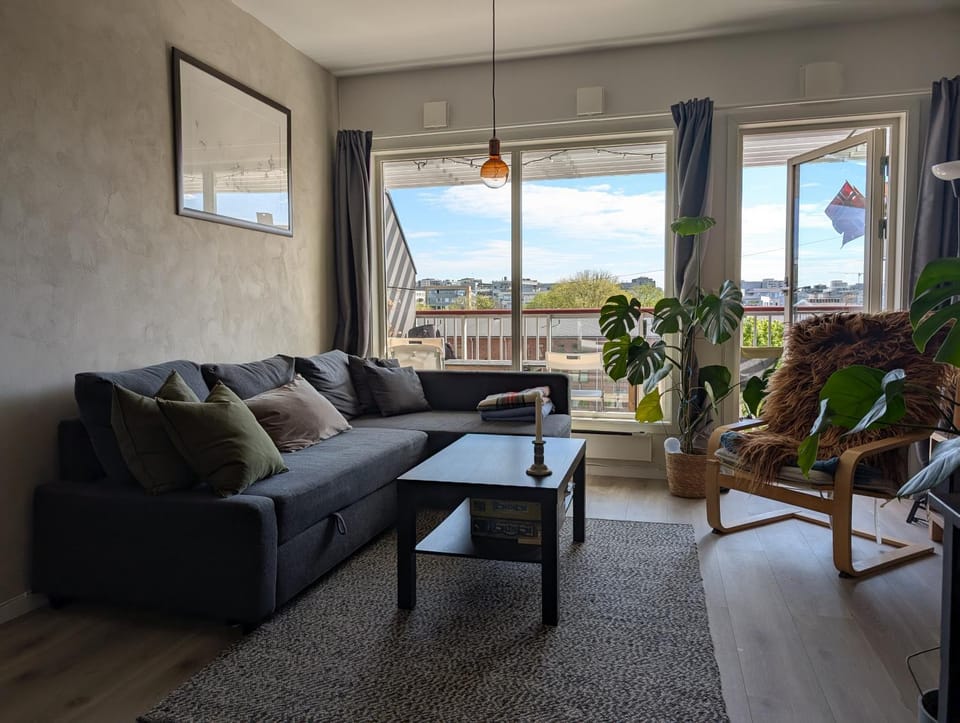 Spacious and cozy studio apartment with balcony Apartment in Oslo