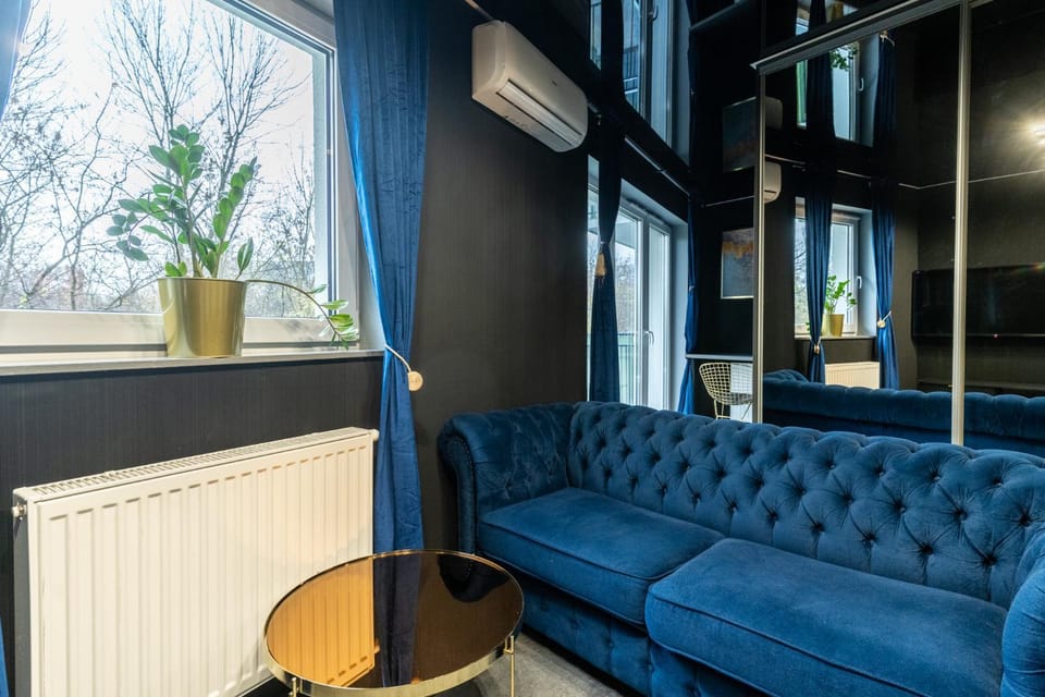 Living room, air conditioner