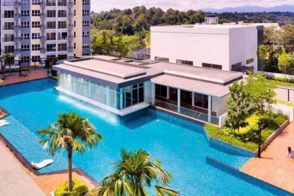 Pool view, Swimming pool