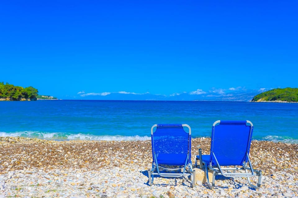 Natural landscape, Beach, Mountain view