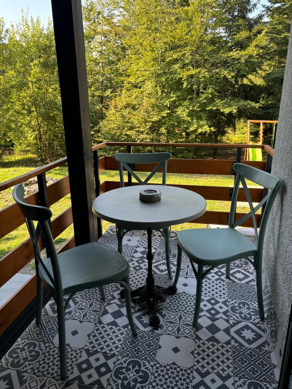 Day, View (from property/room), Balcony/Terrace, Seating area, Garden view