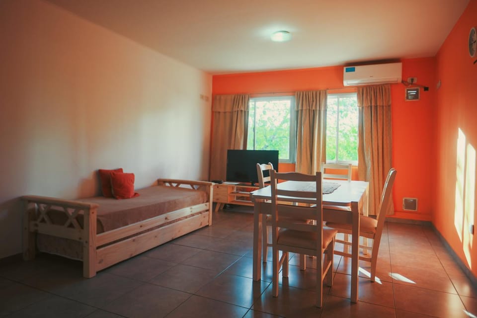 Living room, Dining area, Bedroom