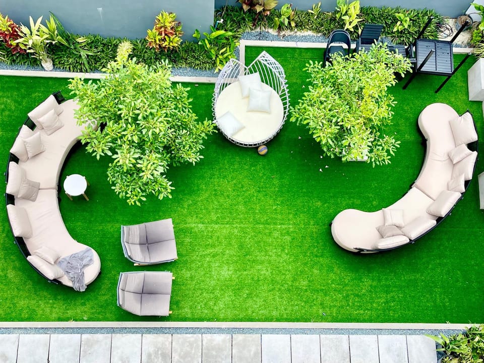 Patio, Garden, Garden view