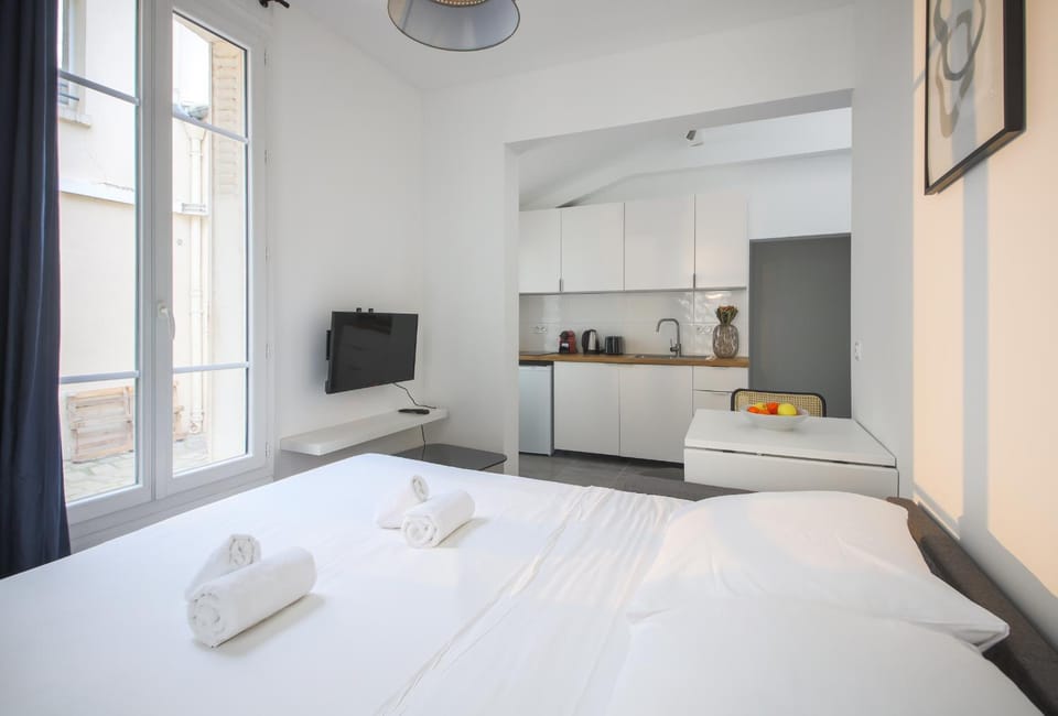 5#Studio 2Pers#Paris 15#Commerce#AC Apartment in Paris