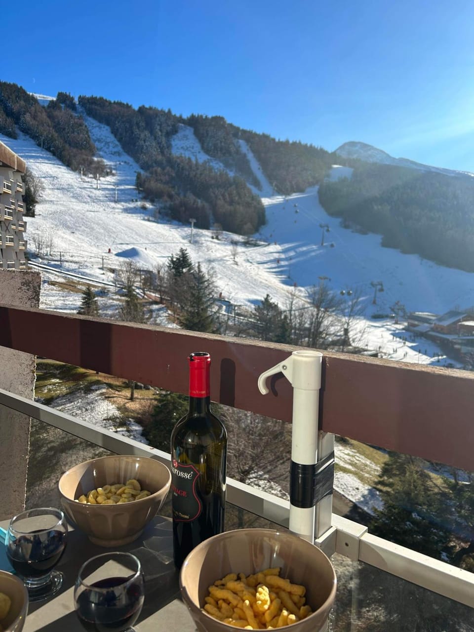 Natural landscape, View (from property/room), Balcony/Terrace, Mountain view