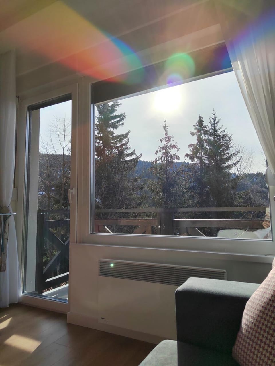 Natural landscape, View (from property/room), Balcony/Terrace, Living room