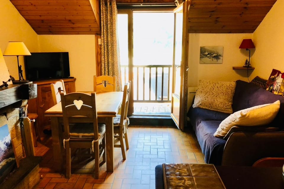 Duplex with nice view on the glacier of Monêtier Apartment in Le Monêtier-les-Bains