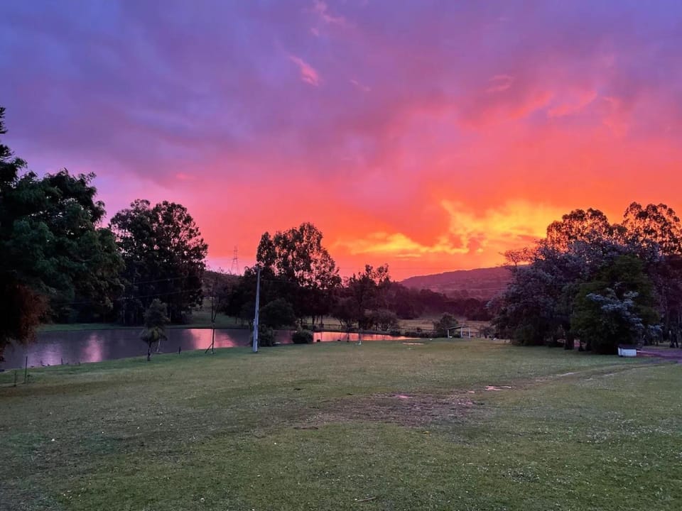 Lake view, Sunset