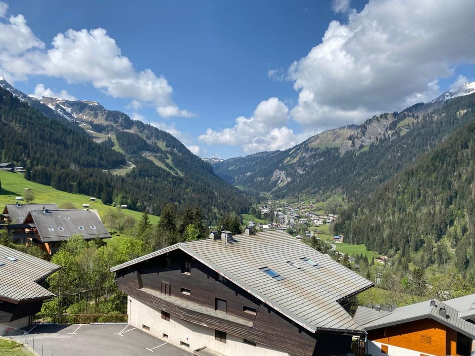 Charmant appartement à Châtel près des pistes et du lac, avec balcon - 25m², parking inclus - FR-1-693-43 Apartment in Châtel