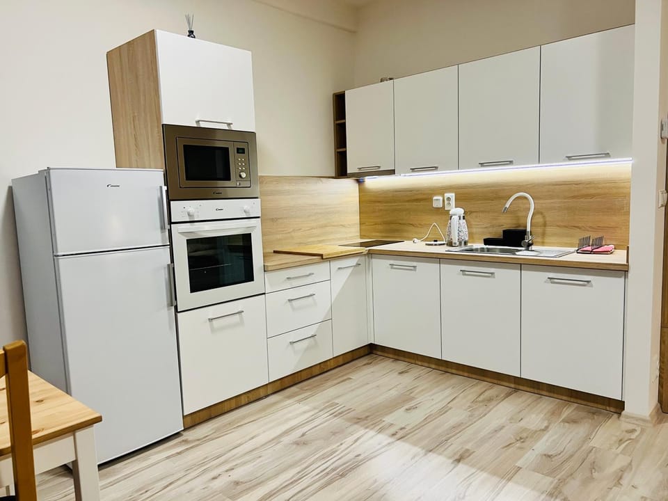 Coffee/tea facilities, Kitchen or kitchenette, minibar, pet friendly, stove, kitchen