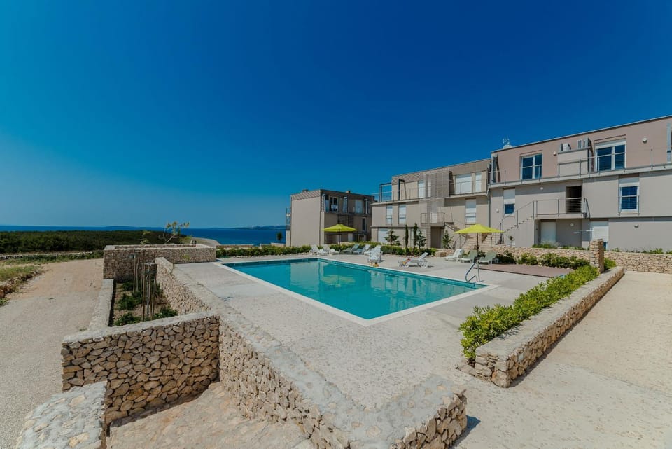 Property building, Natural landscape, Pool view