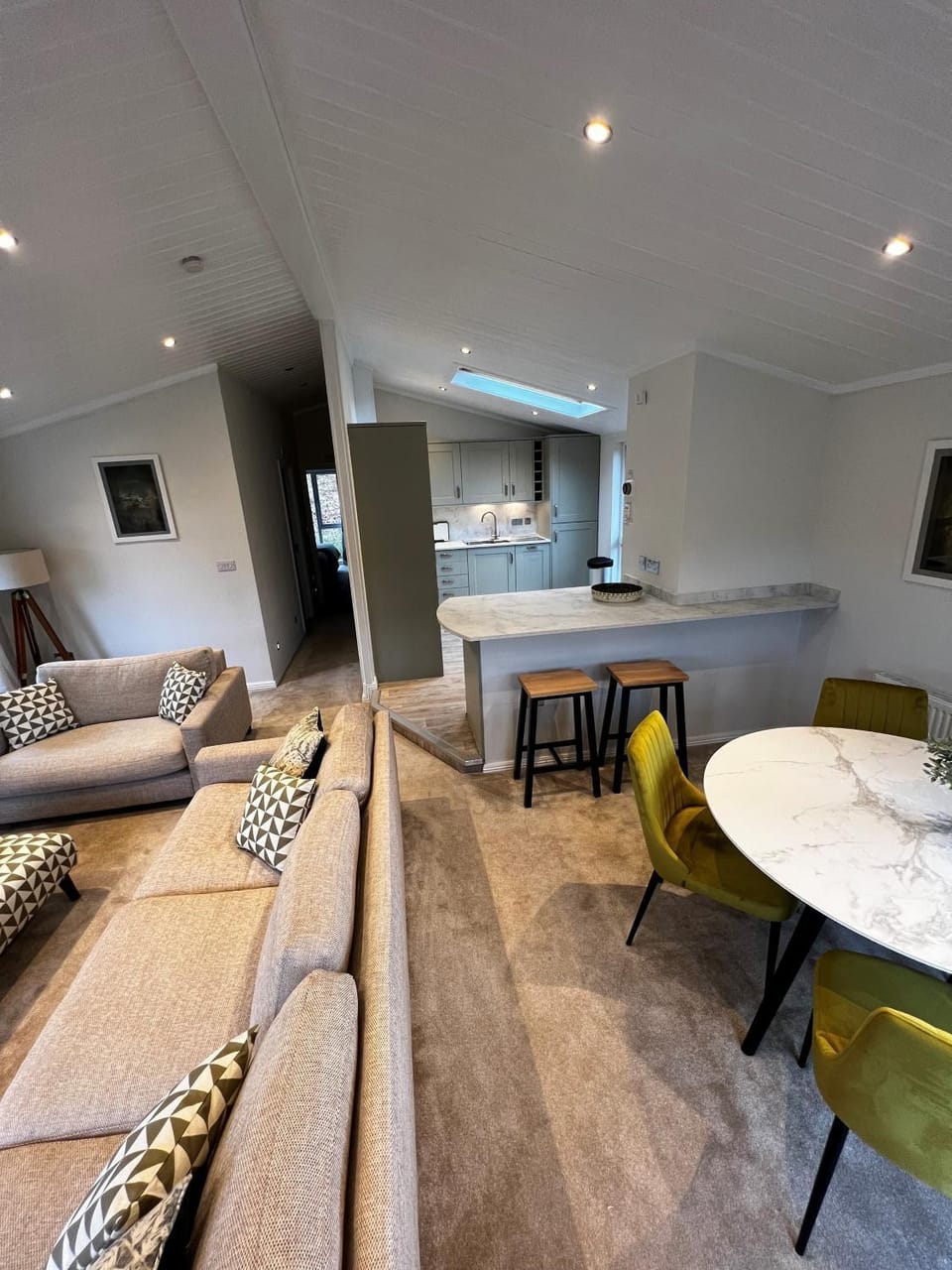 Lowena Lodge House in England