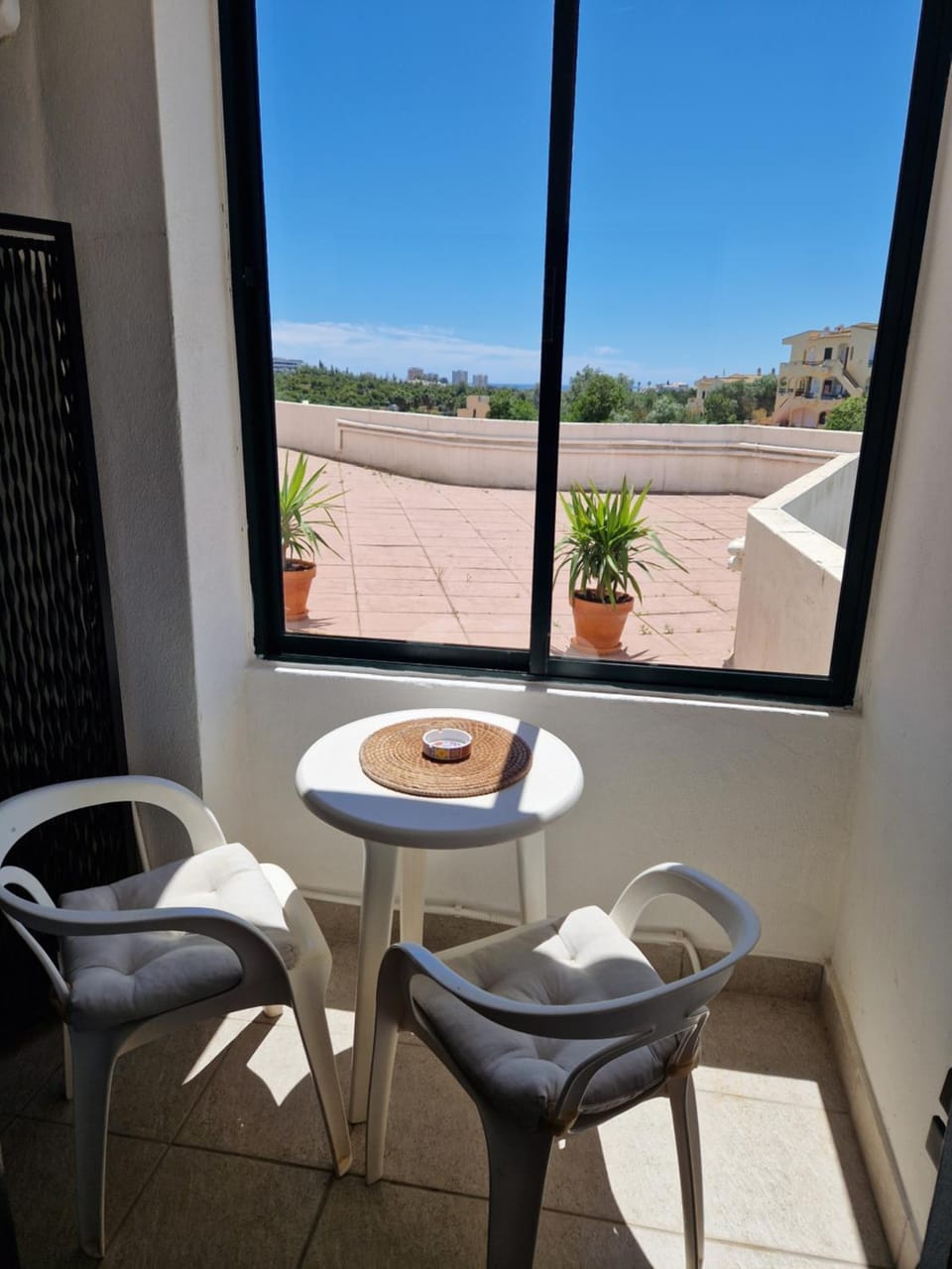 Patio, Day, Natural landscape, View (from property/room), Balcony/Terrace, Dining area