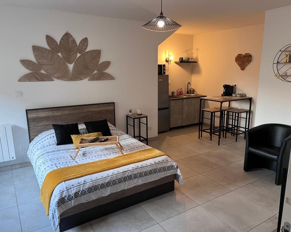 Studio Glamour avec espace balnéo privé Apartment in Auvergne-Rhône-Alpes