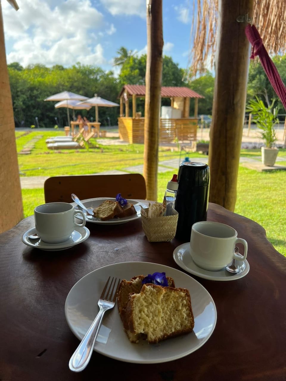Garden view, Breakfast