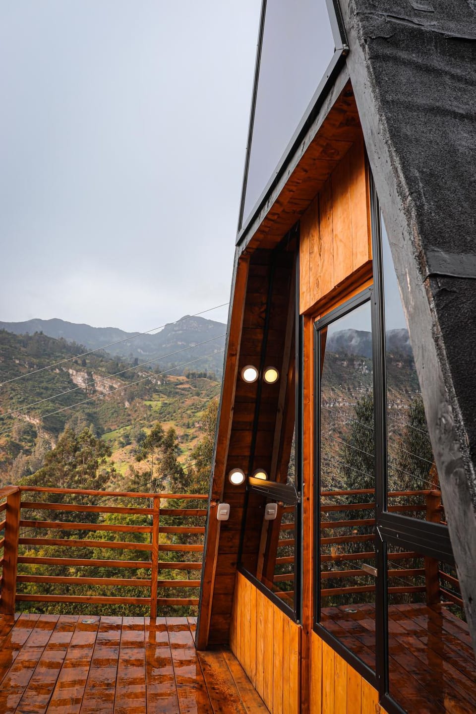 Natural landscape, Balcony/Terrace, Mountain view