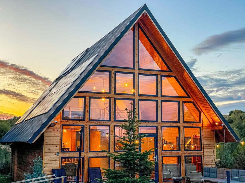 Property building, Sunset