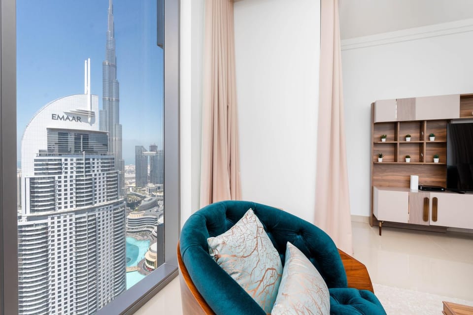 Lux Apt-Burj View Opp. Dxb mall Apartment in Dubai