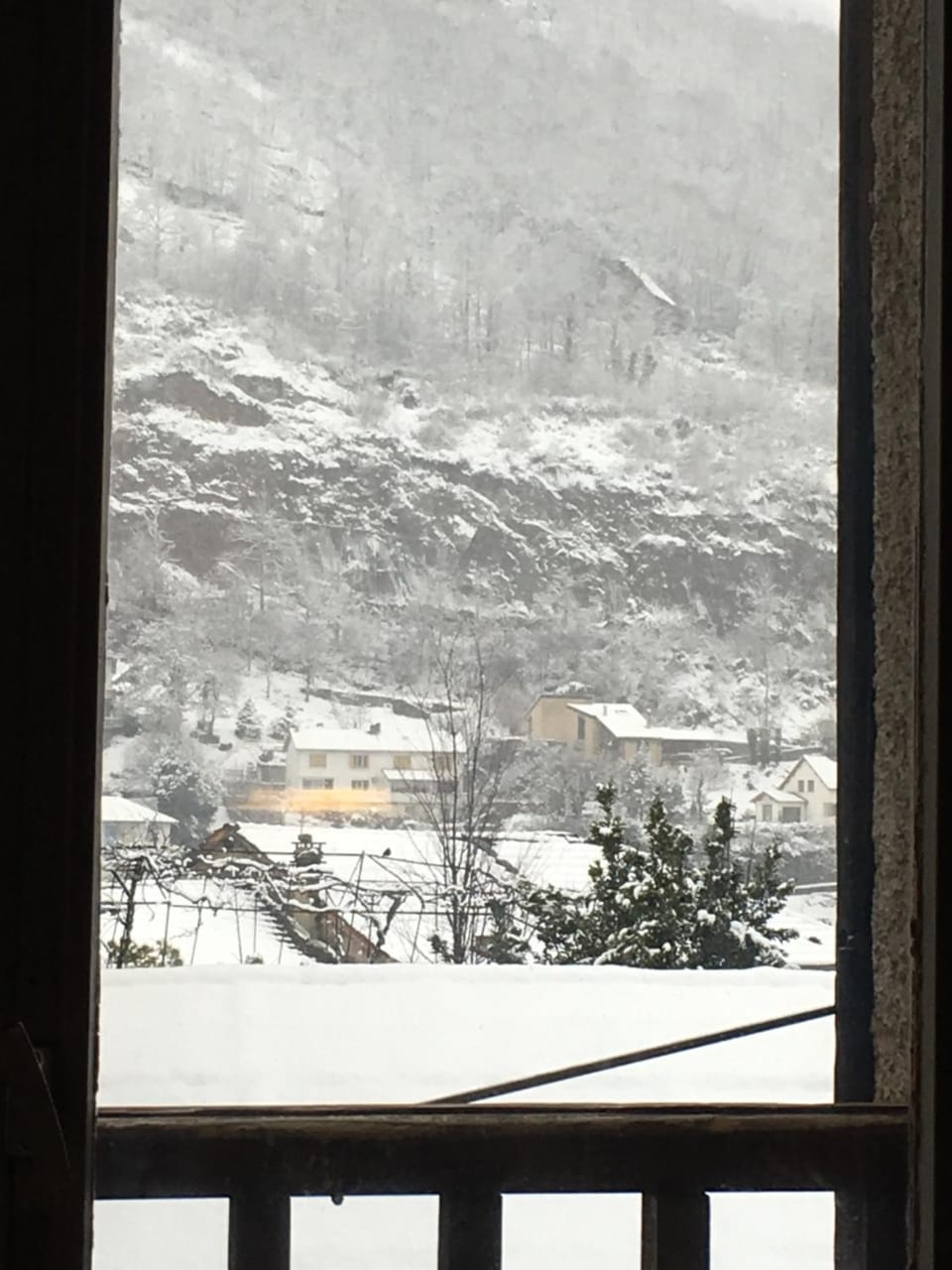 Winter, Mountain view