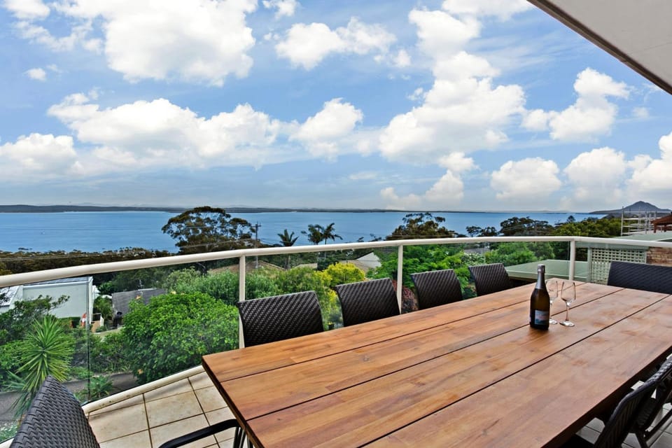 Patio, Day, Natural landscape, View (from property/room), Balcony/Terrace, Dining area, Sea view