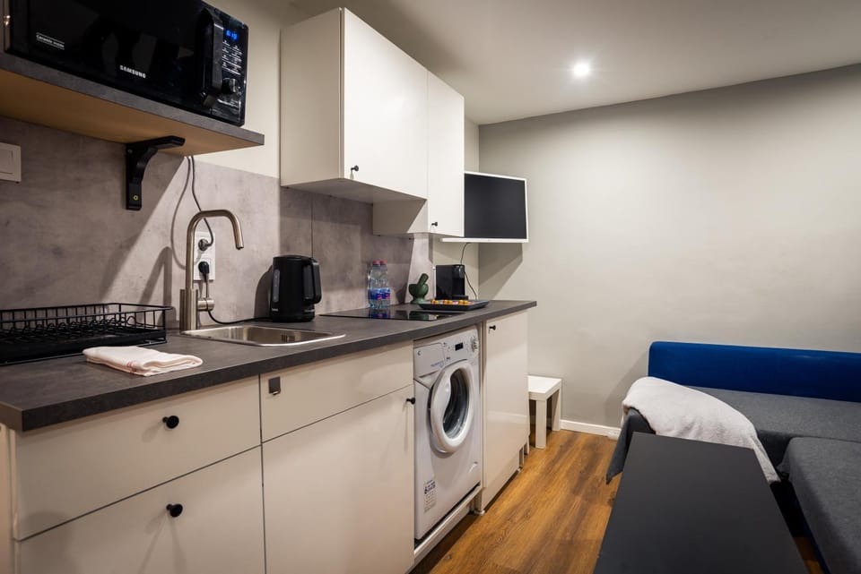 TV and multimedia, Coffee/tea facilities, Kitchen or kitchenette, minibar, stove, washing machine