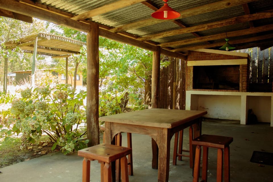 Patio, Facade/entrance, Dining area