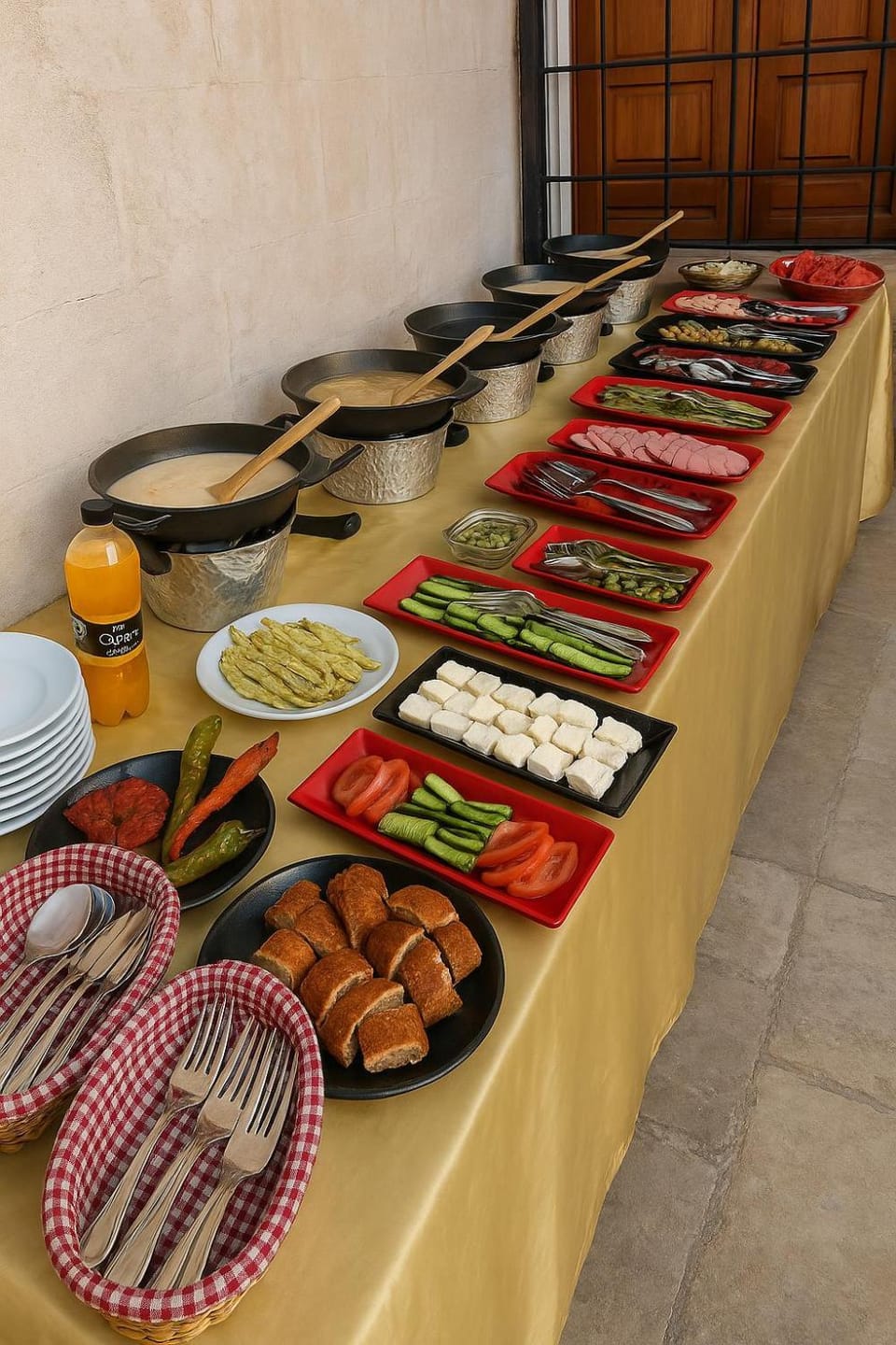 Buffet breakfast