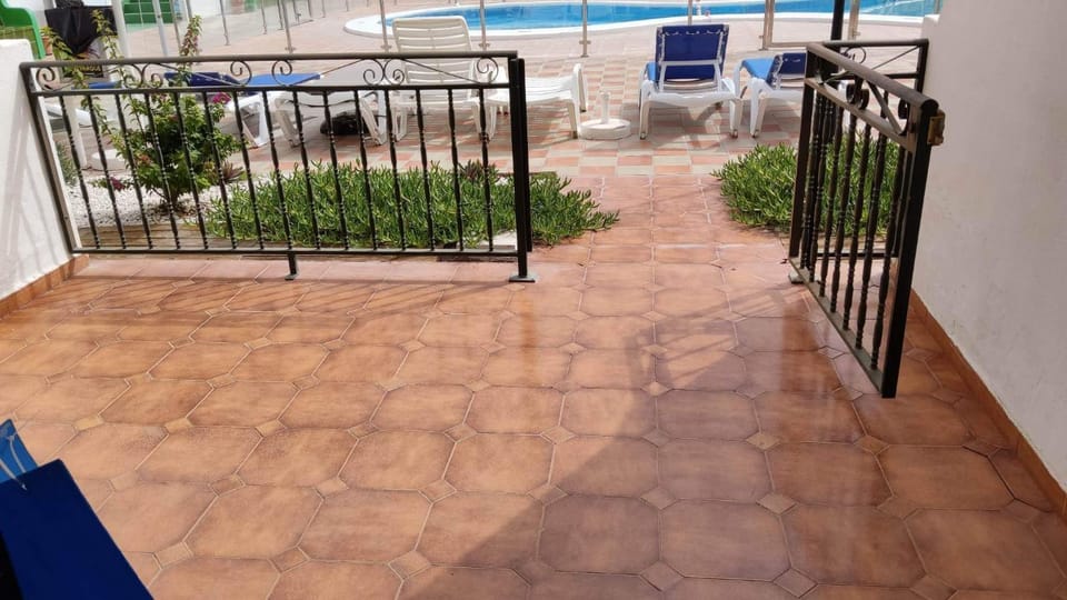 Patio, Balcony/Terrace, Pool view