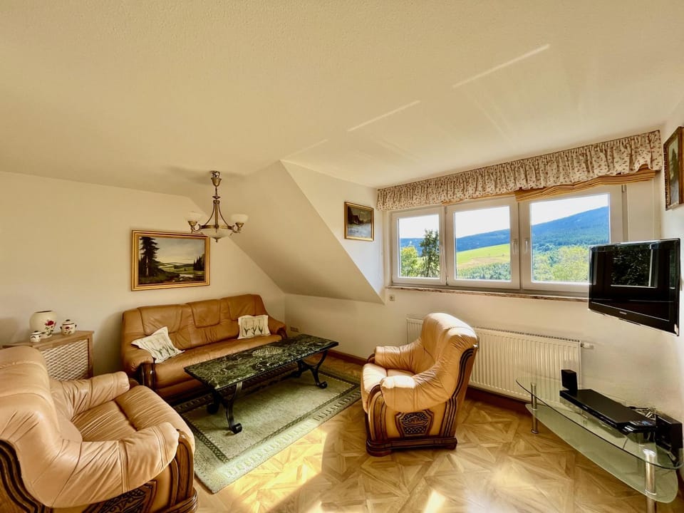 Natural landscape, TV and multimedia, Living room, Seating area, Evening entertainment