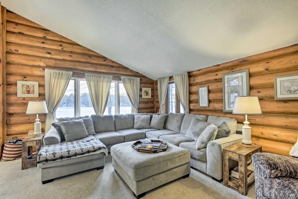 Lake Nokomis Escape w/ Dock & Beach Access House in Wisconsin