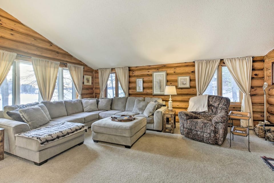 Lake Nokomis Escape w/ Dock & Beach Access House in Wisconsin