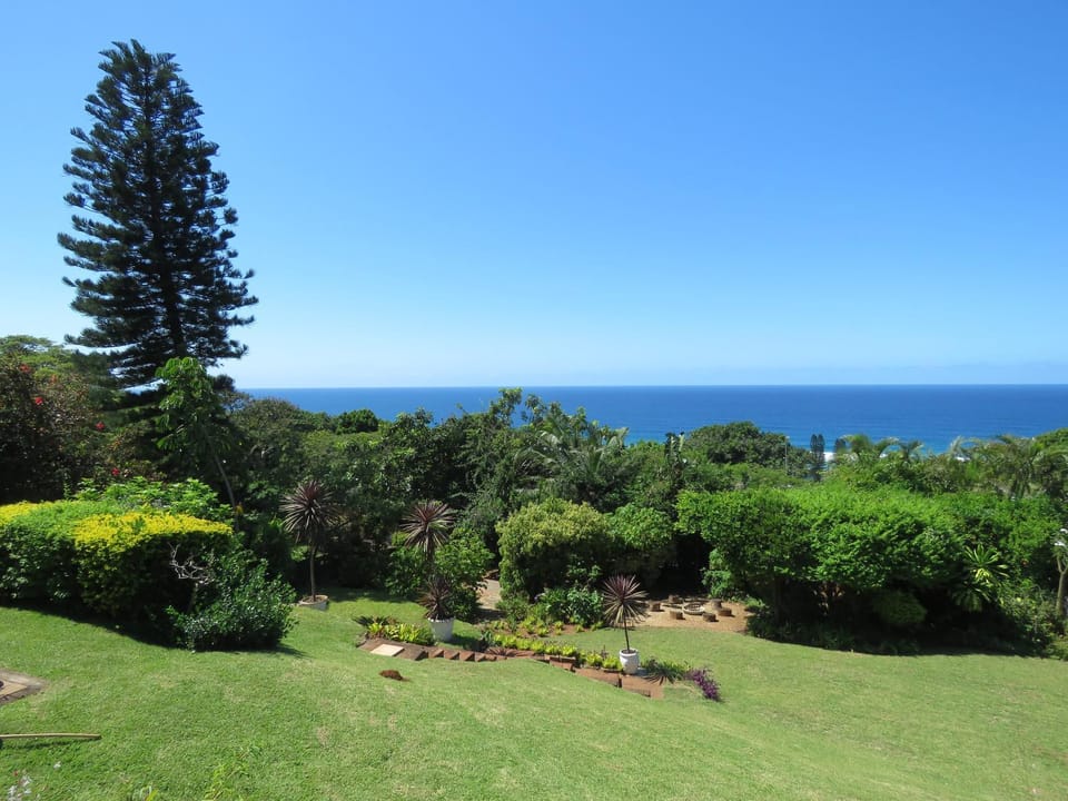 Garden, Sea view