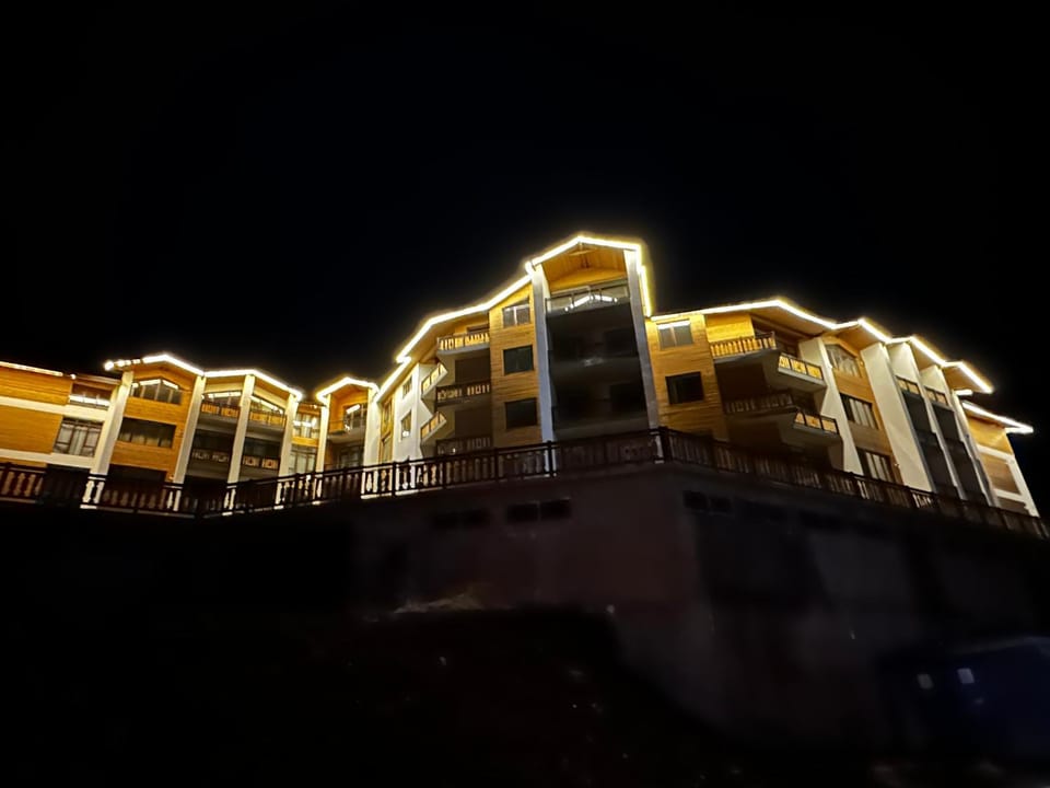 Bakuriani Didveli residence H block door 5 Apartment hotel in Georgia
