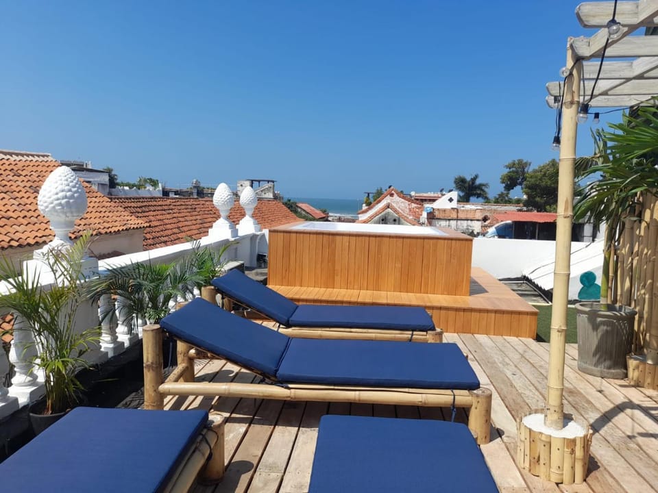 Day, Hot Tub, View (from property/room), Balcony/Terrace, sunbed