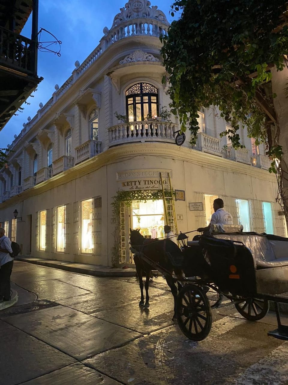 Property building, Night