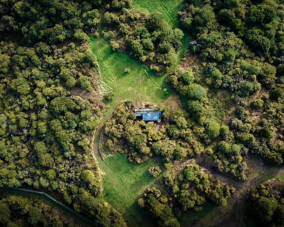 Natural landscape, Bird's eye view