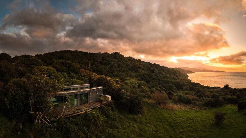 Natural landscape, Balcony/Terrace, Sunset
