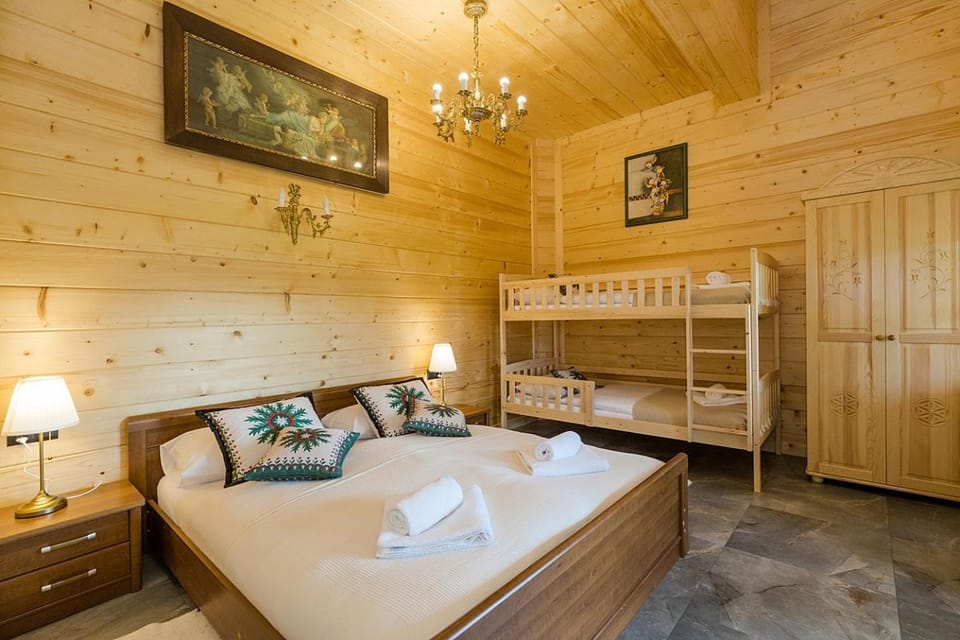 Bed, Photo of the whole room, Bedroom, towels, wardrobe
