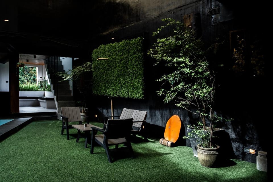 Patio, Garden, Seating area