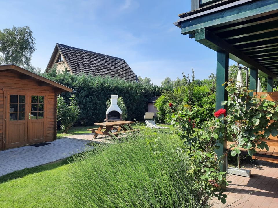 Property building, Patio