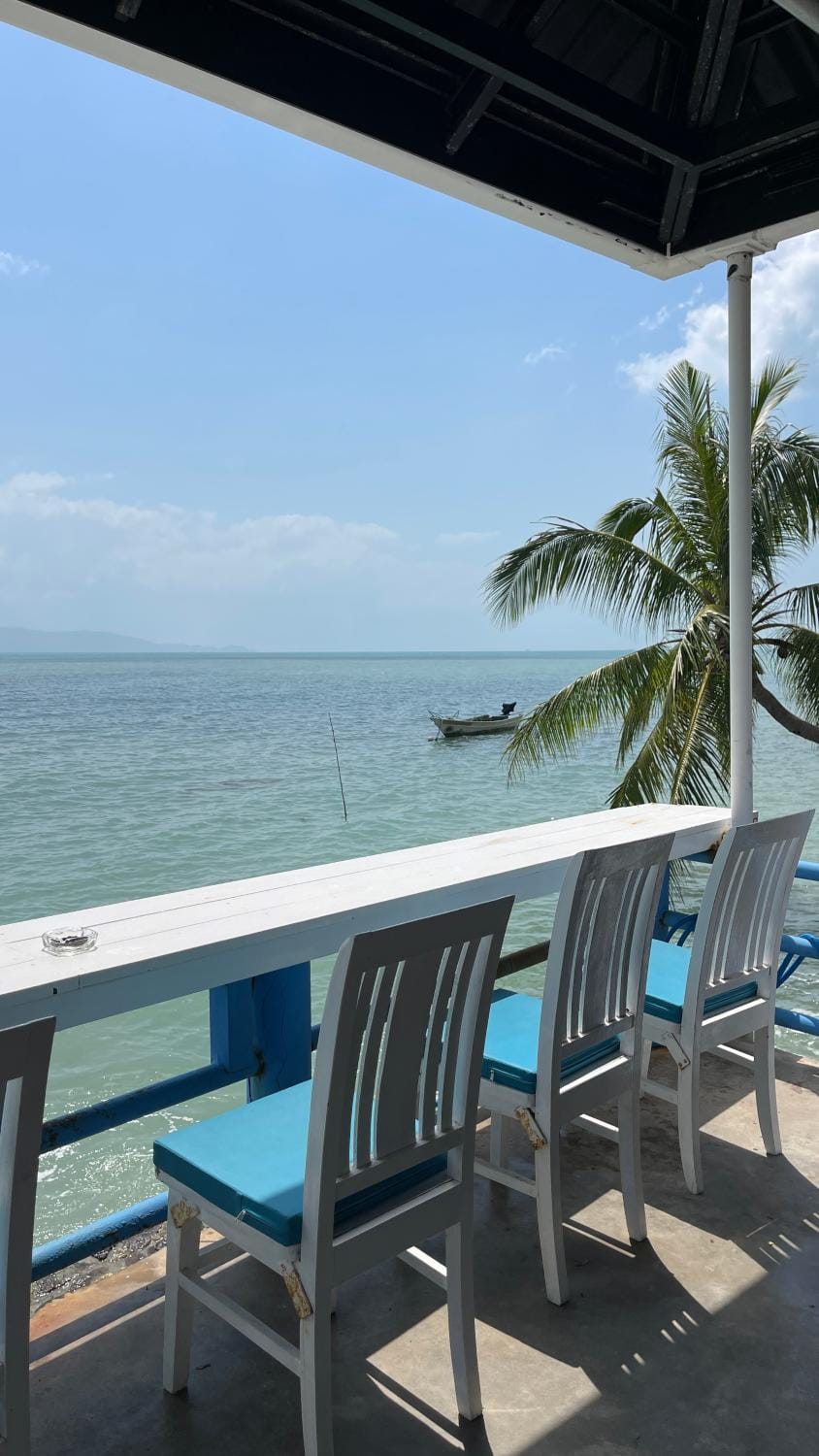 Restaurant/places to eat, Day, Dining area, Beach, Sea view
