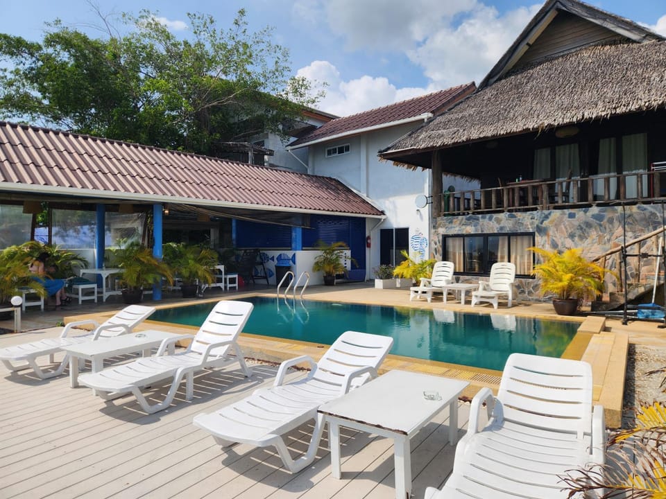 Property building, Swimming pool