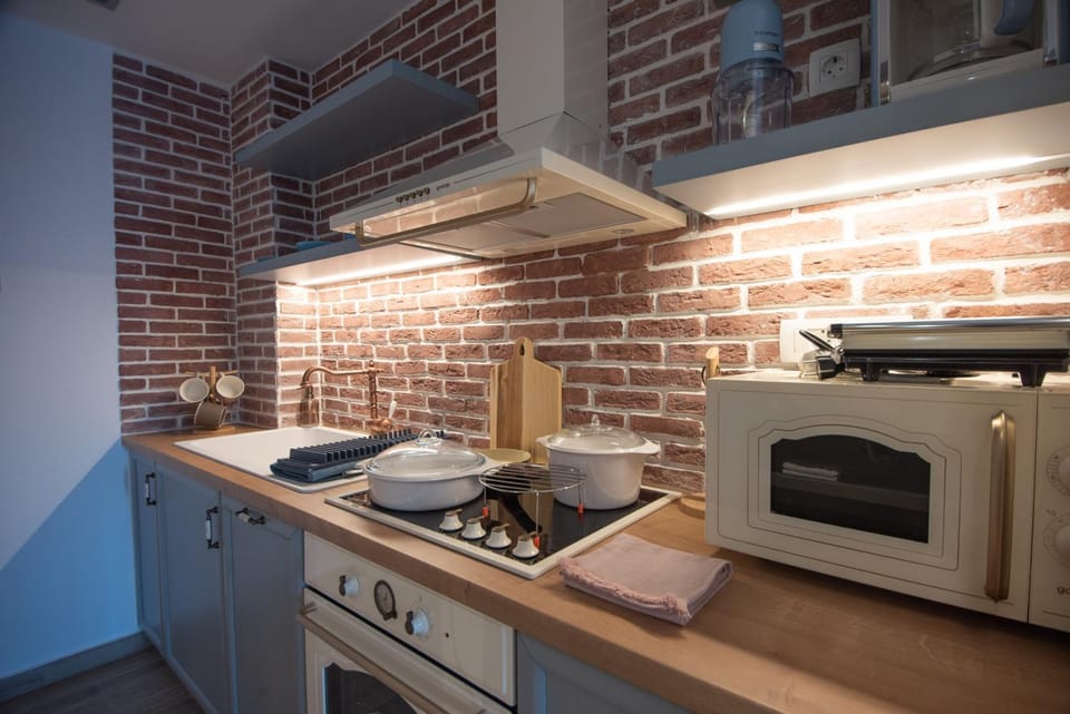 Kitchen or kitchenette, minibar, pet friendly, stove, toaster