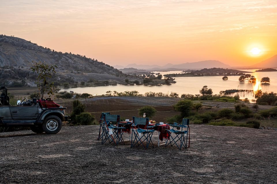 Activities, Lake view, Sunset