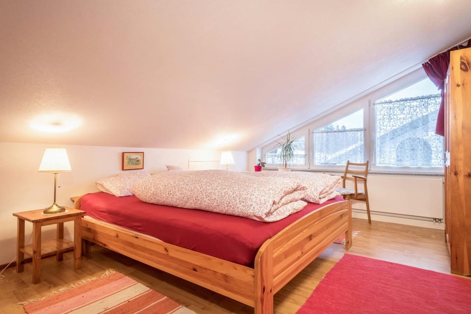 Property building, Living room, Bedroom