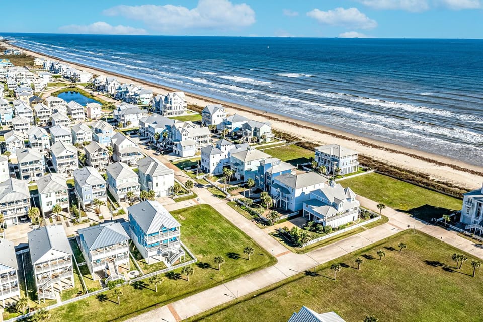 The Beacon House in Galveston Island