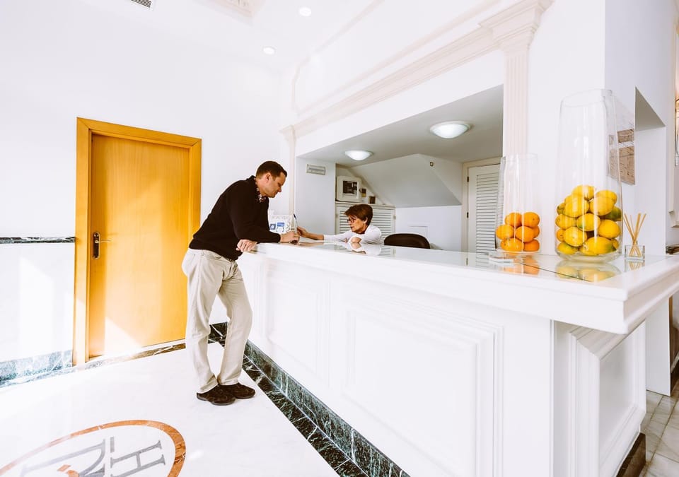 Staff, People, Lobby or reception