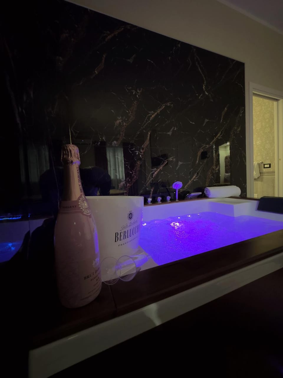 Night, Hot Tub